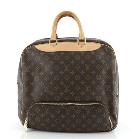 louis vuitton evasion travel bag.